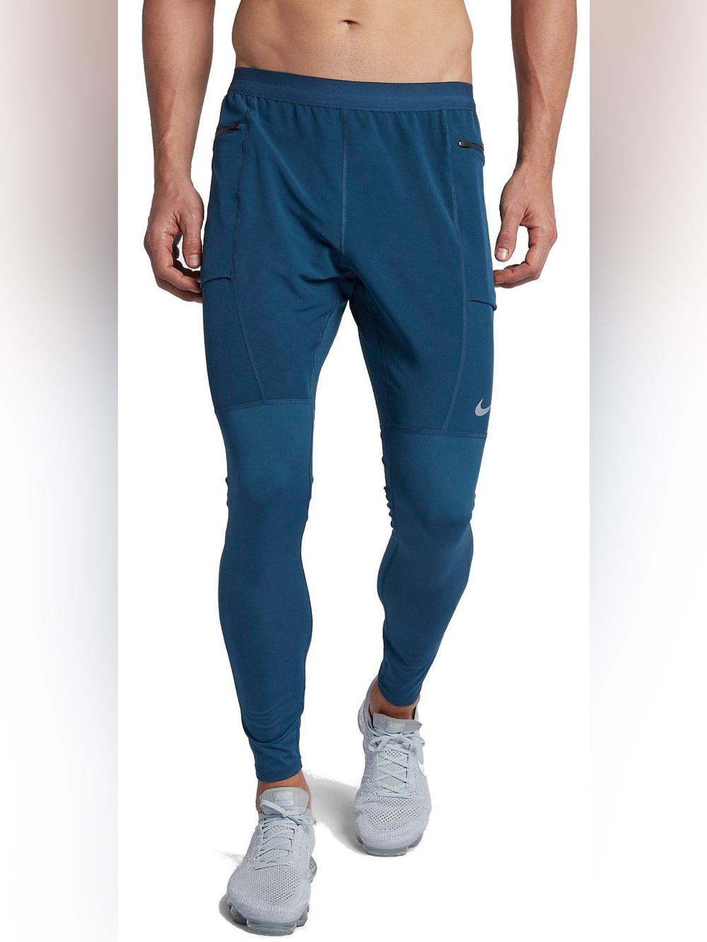 Nike Men’s Hybrid Utility Running Pants in Blue Void Dri-Fit Size XL